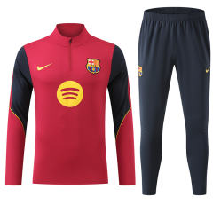 26-27 Barcelona Maroon  Thailand Soccer Tracksuit-GDP