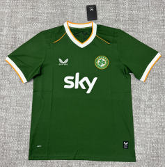 (S-4XL) 26-27 Ireland Away White Thailand Soccer Jersey AAA-4506