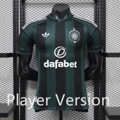 Player Version 26-27 Celtic Away Green&Black Thailand Soccer Jersey AAA-888
