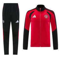 26-27 Manchester United Red Thailand Soccer Jacket Uniform-LH