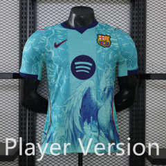 (S-3XL) Player Version 26-27 Special Version Barcelona Blue Thailand Soccer Jersey AAA-888