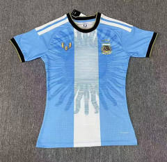 26-27 Argentina Blue Women Thailand Soccer Jersey AAA