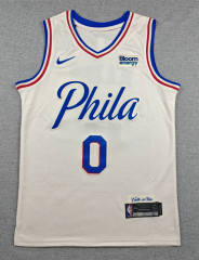 2027 Philadelphia 76ers #0 Beige NBA Jersey-1380