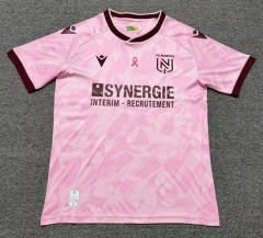 (S-4XL) 26-27 Special Version FC Nantes Pink Thailand Soccer Jersey AAA-0377