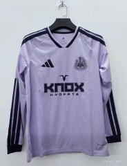 26-27 Newcastle United 2nd Away Light Purple Thailand LS Soccer Jeesey AAA-9409