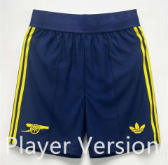Player Version 26-27 Arsenal Away Royal Blue Thailand Soccer Shorts-5805