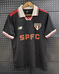 26-27 Special Version Sao Paulo Futebol Clube Black Thailand Soccer Jersey AAA-1459