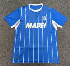 (S-4XL) 26-27 US Sassuolo Calcio 2nd Away Blue Thailand Soccer Jersey AAA-8025