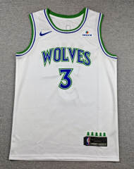 2027 Minnesota Timberwolves White #3 NBA Jersey-1380