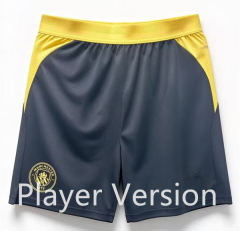 Player Version 26-27 Manchester City Away Royal Blue Thailand Soccer Shorts-6149