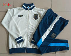 26-27 Napoli Beige Kids/Youth Soccer Jacket Uniform-815