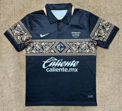 (S-4XL) 26-27 Deportivo Guadalajara 2nd Away Black Thailand Soccer Jersey AAA-7810