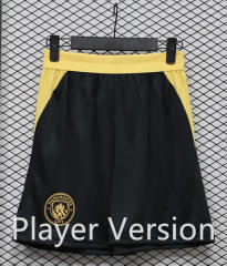 Player Version 26-27 Manchester City Away Black Thailand Soccer Shorts-888