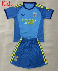 26-27 Lotus Style Benfica Goalkeeper Blue Soccer Uniform-AY