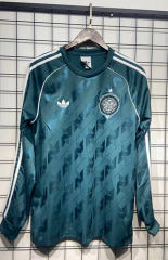 (S-4XL) 26-27 Special Version Celtic Green LS Thailand Soccer Jersey AAA-6032