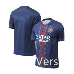 (Without Brand Logo) Player Version 25-26 PSG 2 Star Home Royal Blue Thailand Soccer Jersey AAA-9031