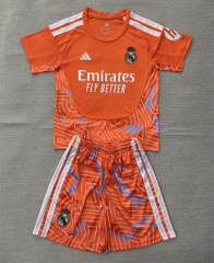 26-27 Real Madrid Goalkeeper Orange  Soccer Uniform-AY
