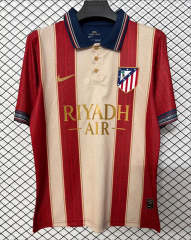 (S-4XL) 26-27 Street Special Edition Atlético Madrid Red&Brown Thailand Soccer Jersey AAA-2044