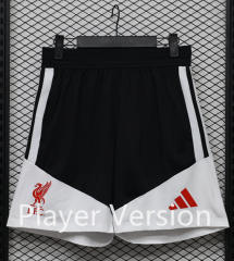 (S-3XL) Player Version 26-27 Liverpool Black Thailand Soccer Shorts AAA-888