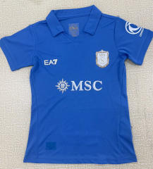 26-27 Napoli Home Blue Thailand Women Soccer Jersey AAA-1905