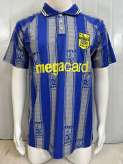 Retro Version 98-99 Aris Thessaloniki F.C. Away Blue Thailand Soccer Jersey AAA-3932