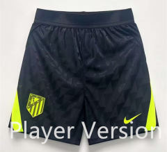Player Version26-27 Atletico Madrid Away Black Thailand Soccer Shorts-5805