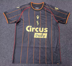 (S-4XL) 26-27 Standard Liège Away Black Thailand Soccer Jersey AAA-4692