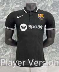 Player Version 26-27 Special Version Barcelona Black Thailand Soccer Jersey AAA-6057