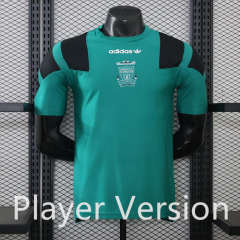 (S-3XL) Player Version 26-27 Retro Casual Version Liverpool Green Thailand Soccer Jersey AAA-888
