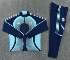 26-27 Argentina Royal Blue&Light Blue Thailand Soccer Coat Uniform-2315