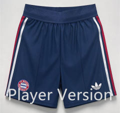 Player Version 26-27 Bayern München Away Royal Blue Thailand Soccer Shorts-0871