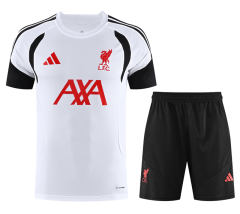 26-27 Liverpool White Thailand Training Soccer Vest Uniform-418