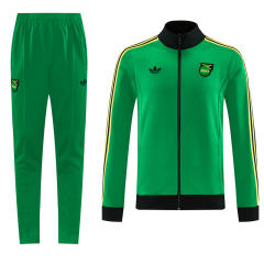 26-27 Jamaica Green Thailand Soccer Jacket Uniform-LH