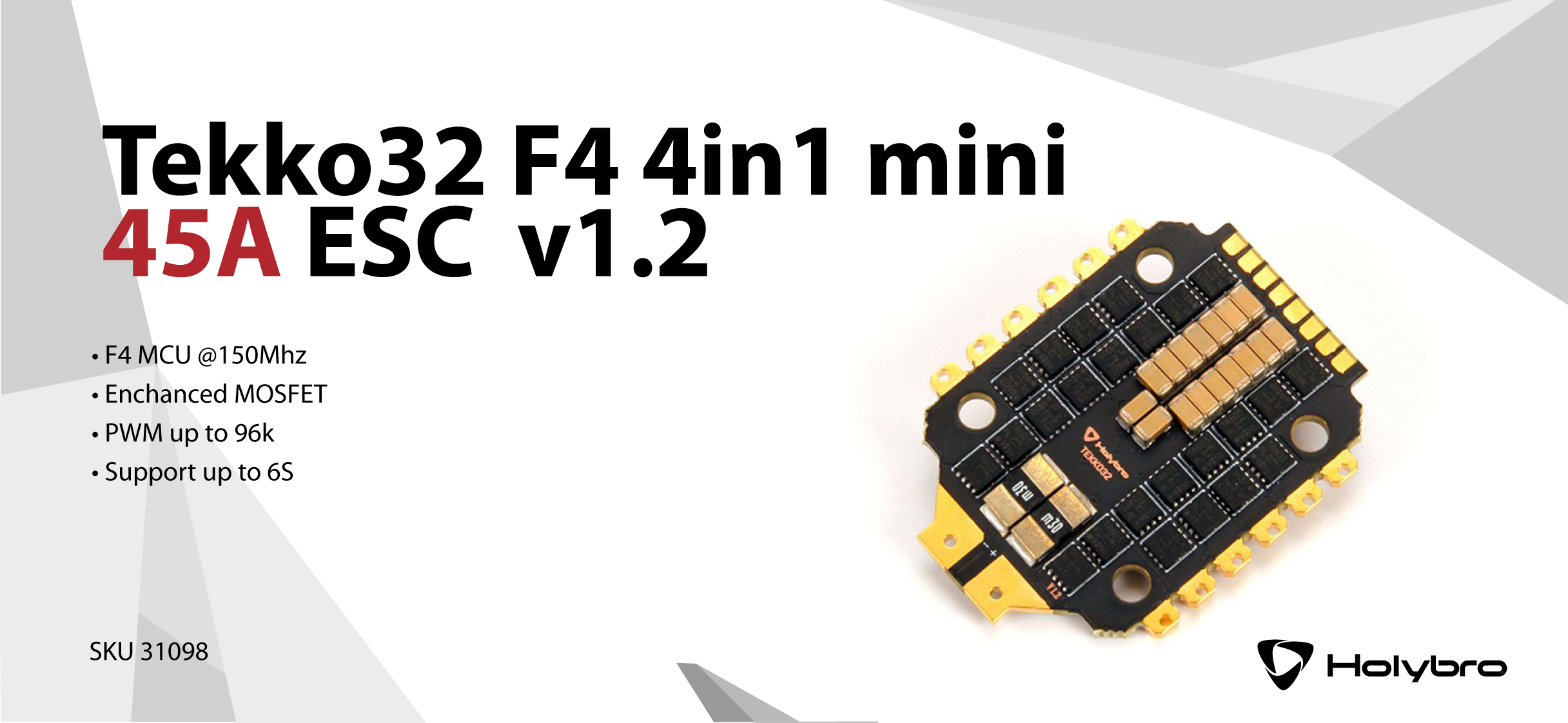 Tekko32 F4 4in1 mini 45A ESC v1.2