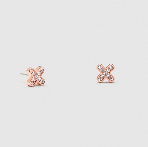 ROSEGOLD COLOR DAYDREAM STUD EARRING玫金X镶钻耳钉