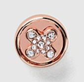 BUTTONDOWN STUD EARRING SINGLE ROSEGOLD 单个耳钉