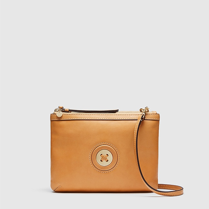 MIMMAZING DUO CROSS BODY BAG HONEY COLOR