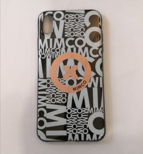 SALE LOGO HARD CASE FOR IPHONE BLACK WHITE ROSEGOLD LOGO黑白字母胶壳