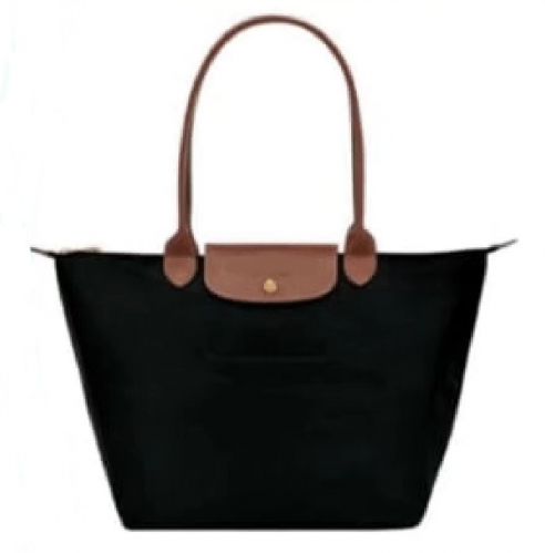 THE MEDIUM SIZE NYLON +LEATHER SHOPPING BAG 2605