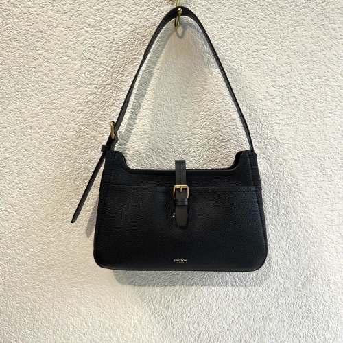 Black color Dylan Baguette Leather Bag New Without Tag And Dustbag