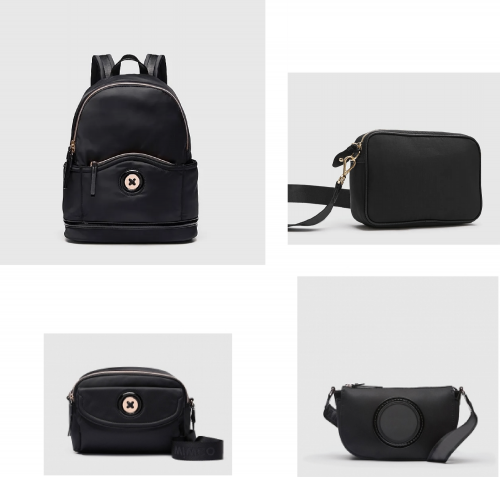 MIM MAZING BACKPACK AND FLIGHT BAG AND MIM MAZING CROSSBODY BAG AND SERENITY CROSSBODY BAG COMBO