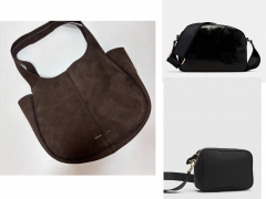 Brown suede Emilia Tote+ Explore Crossbody bag + Flight Crossbody Bag Combo Sale
