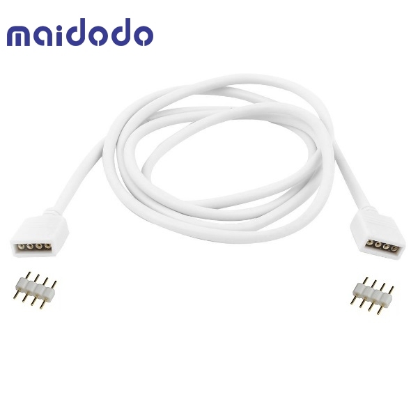 2M Extension Cable 4 pin Female Connector for 5050 SMD RGB LED Strip light