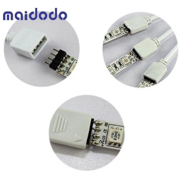 1M Extension Cable 4 pin Female Connector for 5050 SMD RGB LED Strip light