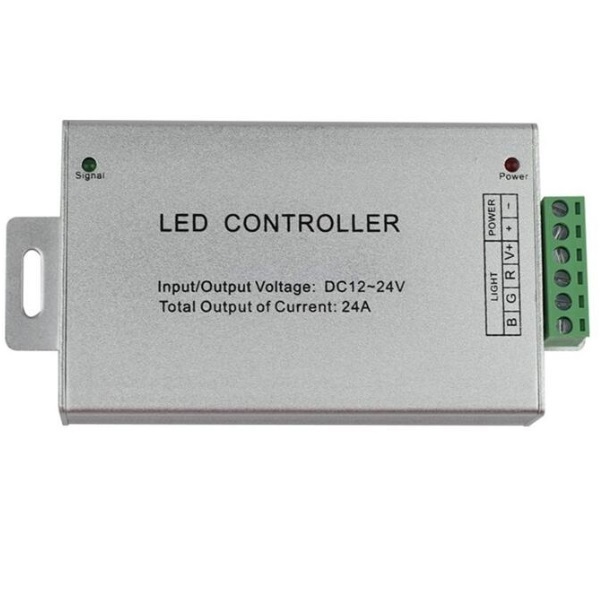 DC 12V/24V 24A 24Key IR Remote Controller for RGB LED Strip 5050 3528 SMD