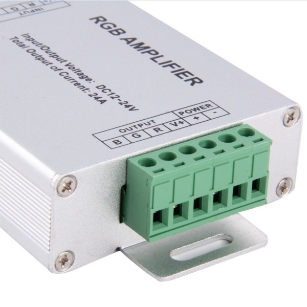 DC 12V/24V 24A RGB Amplifier For SMD 3528 5050 LED Strip Light