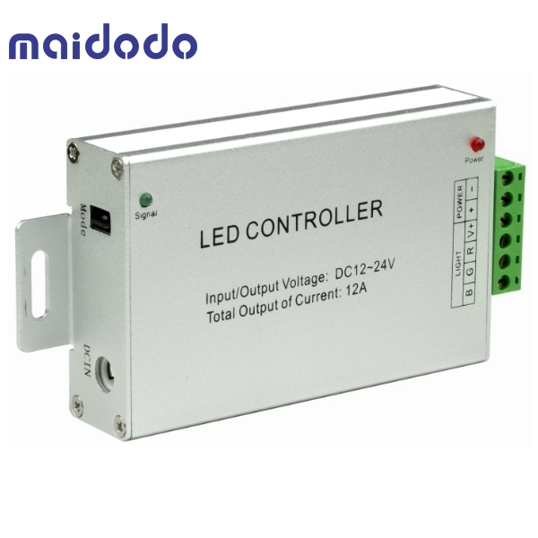 12V-24V DC 12A 24Key IR Remote Controller for RGB LED Strip 5050 3528 SMD