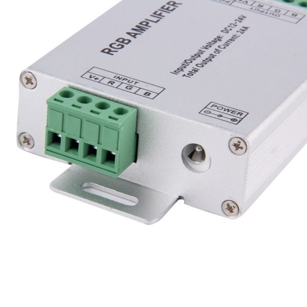 DC 12V/24V 24A RGB Amplifier For SMD 3528 5050 LED Strip Light
