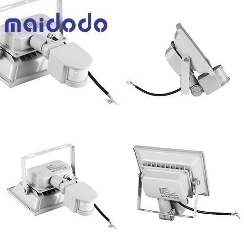 30W Motion Sensor LED Outdoor Flood Lights Cool White Warm White