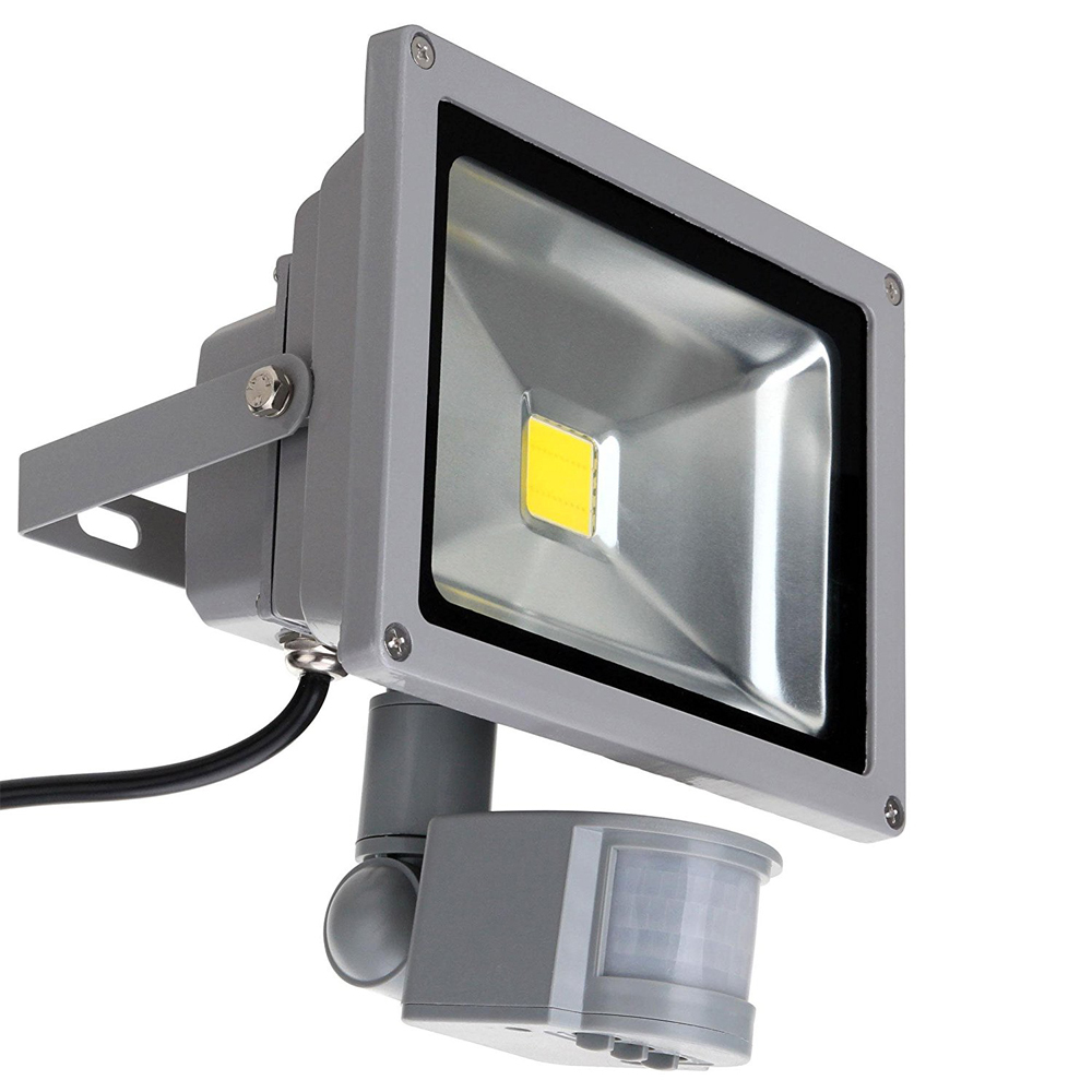20W Motion Sensor LED Outdoor Flood Lights Cool White Warm White